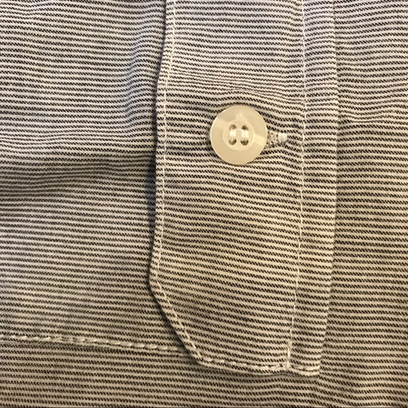 BCBGeneration Pinstripe Button Up - Picture 3 of 3